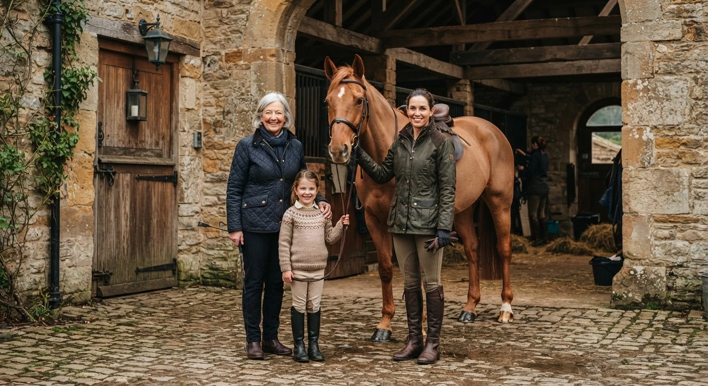 L'équipe du Ecole d’équitation de Chazeron, centre équestre à Clermont-Ferrand