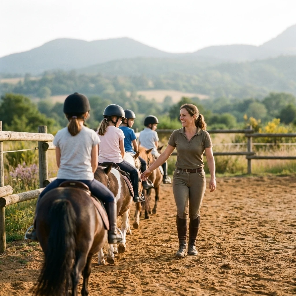 Cours de poney à Clermont-Ferrand, Puy-de-Dôme